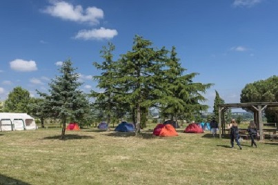 camping hébergement sous tente